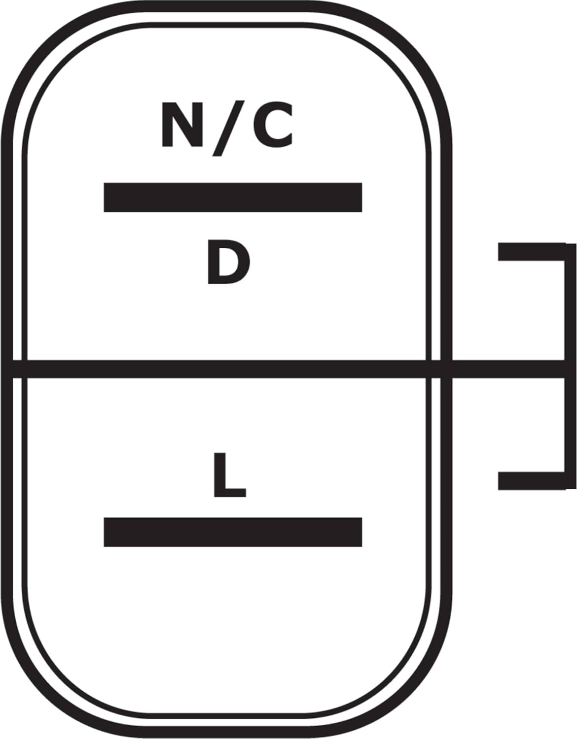 DB Electrical 400-40137 Alternator Compatible with/Replacement for Bobcat S630 IR/LF 12-Volt, 90 Amp 7015581, 425581