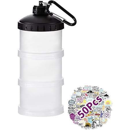 Amazon.com: RhasiS Protein Powder Holder Comes with 50 Personalized ...