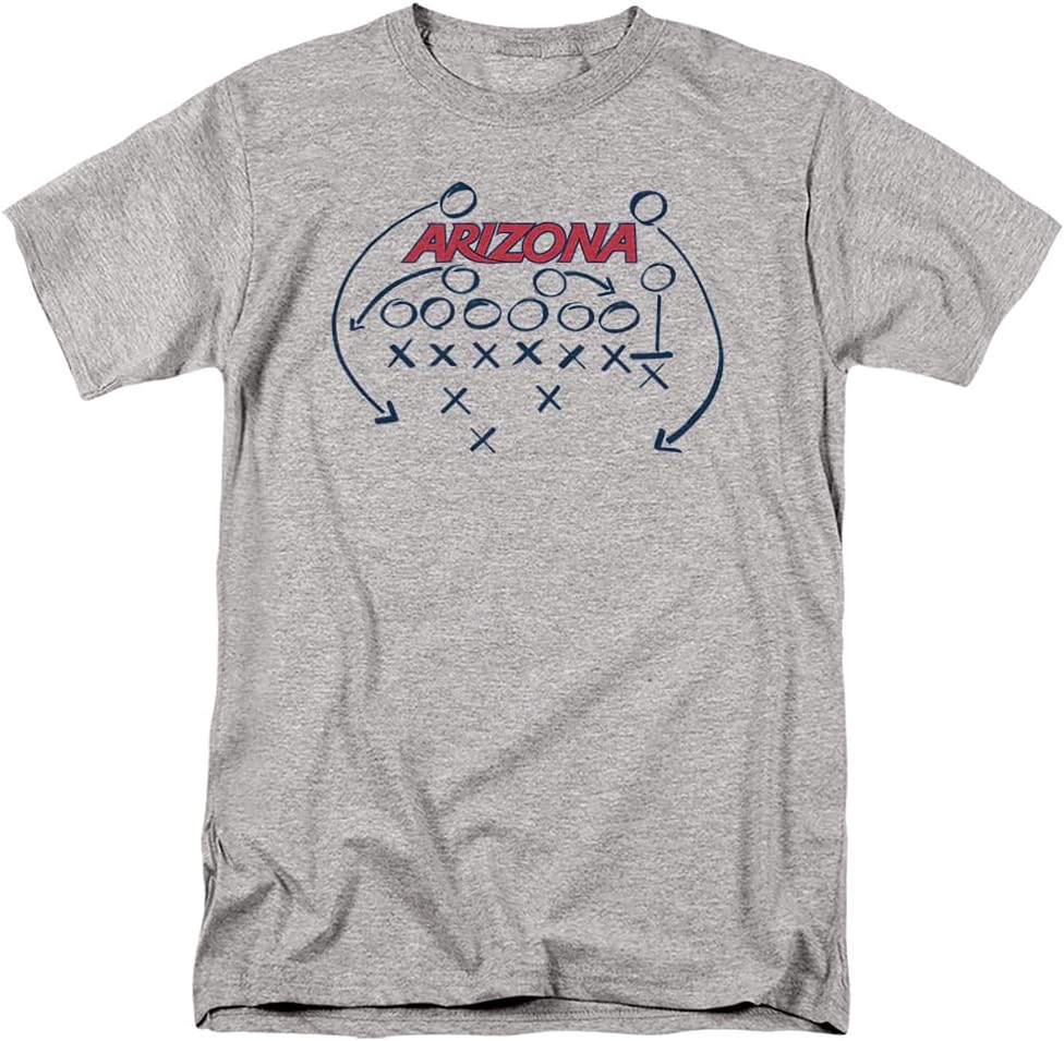 University of Arizona Official Football Play Unisex Adult T Shirt