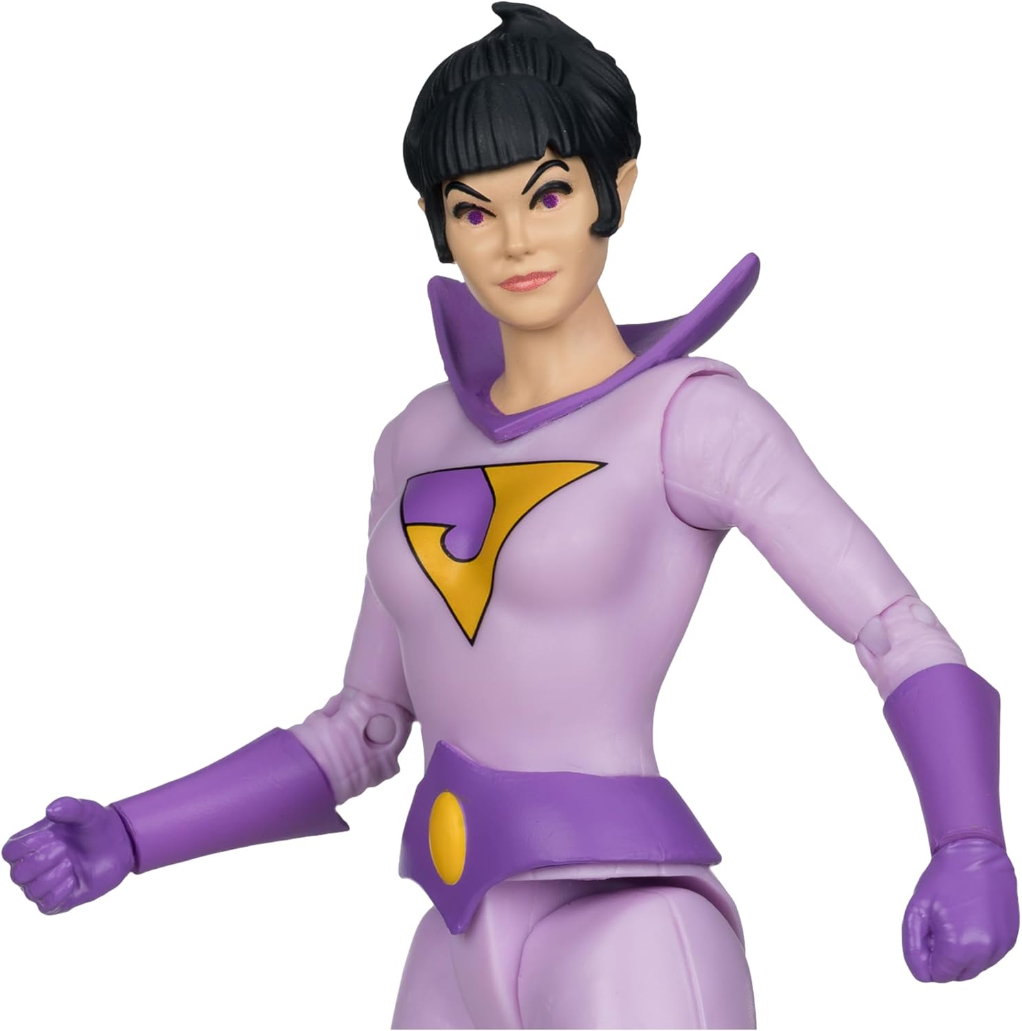McFarlane Toys- DC Retro Jayna and Gleek (Super Friends) 6in Action Figure Red Platinum Edition
