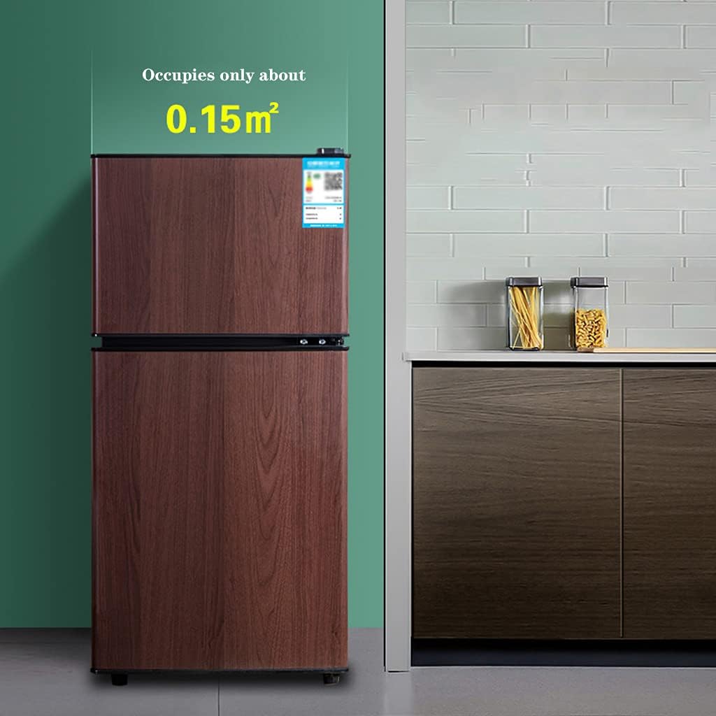 Minirefrigerador de bajo consumo, ultra silencioso, diseño compacto para dormitorio, oficina, dormitorio, sala de estar