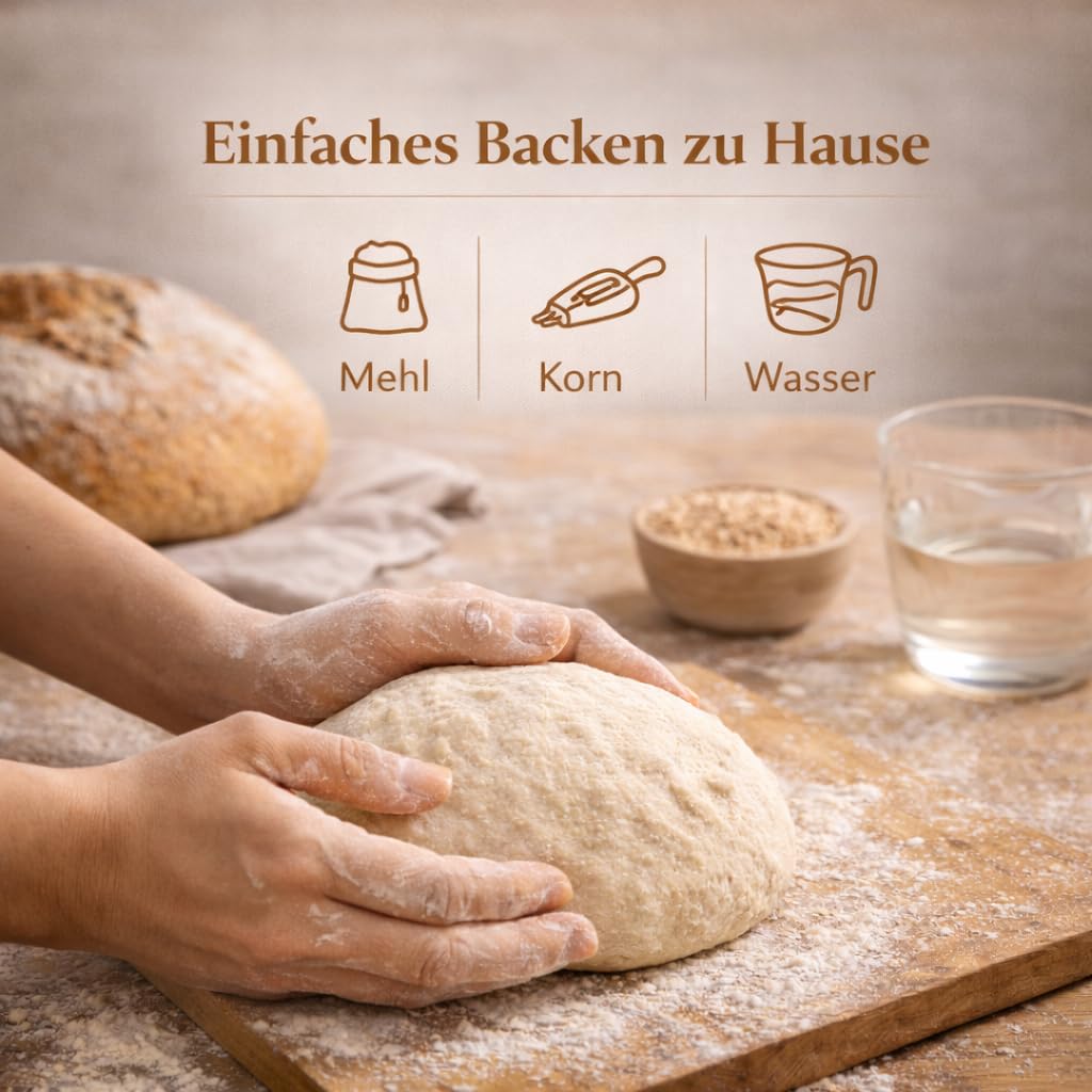 GiDeli Dinkelmehl Typ 630 25kg - Reines Dinkel Mehl Fein zum Brot Backen, für Pizza und Kuchen - GVO-frei