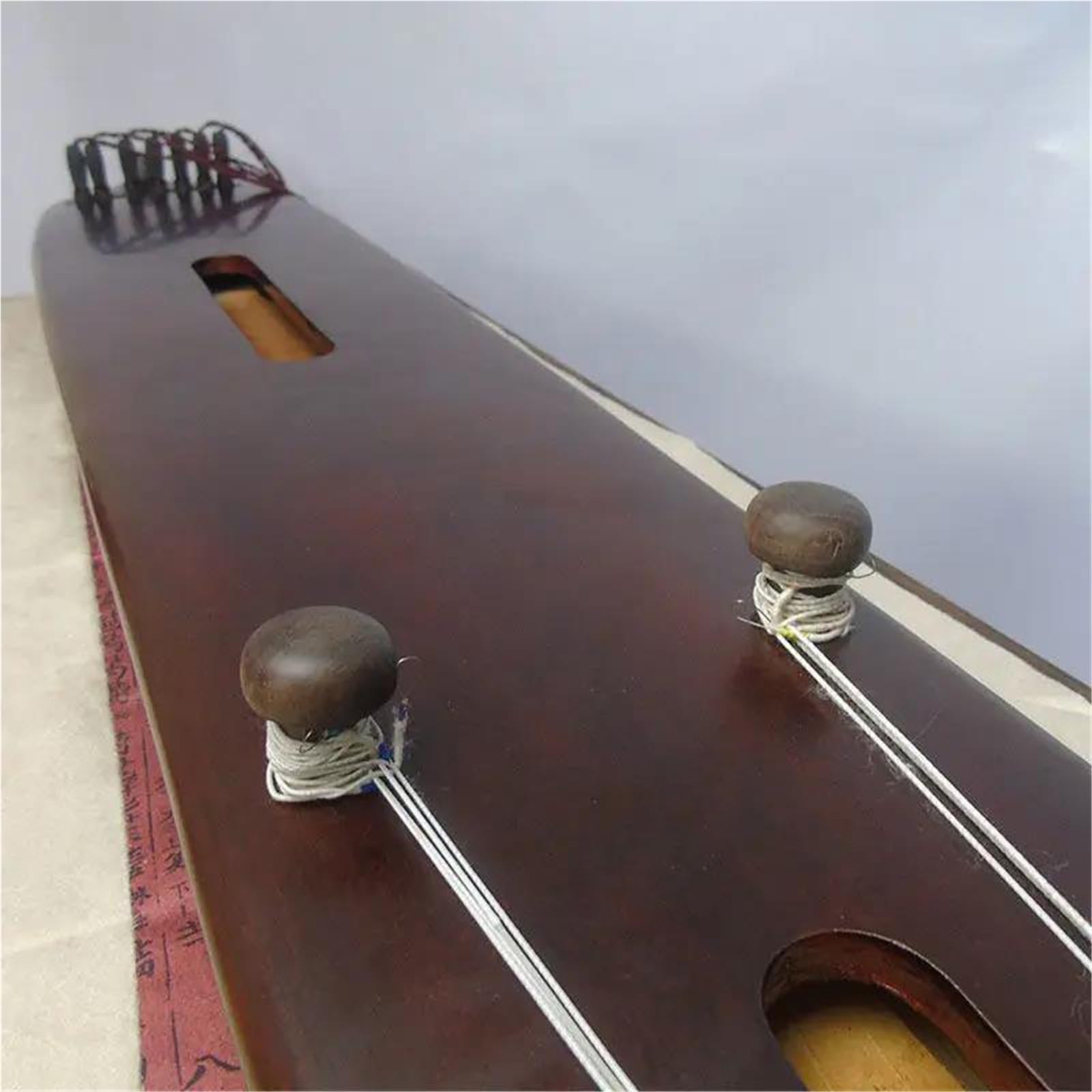 123 Cm Guqin 7 Strun Ręcznie Robiony Z Drewna Jaworowego Dla Początkujących Profesjonalnych Instrumentów Muzycznych