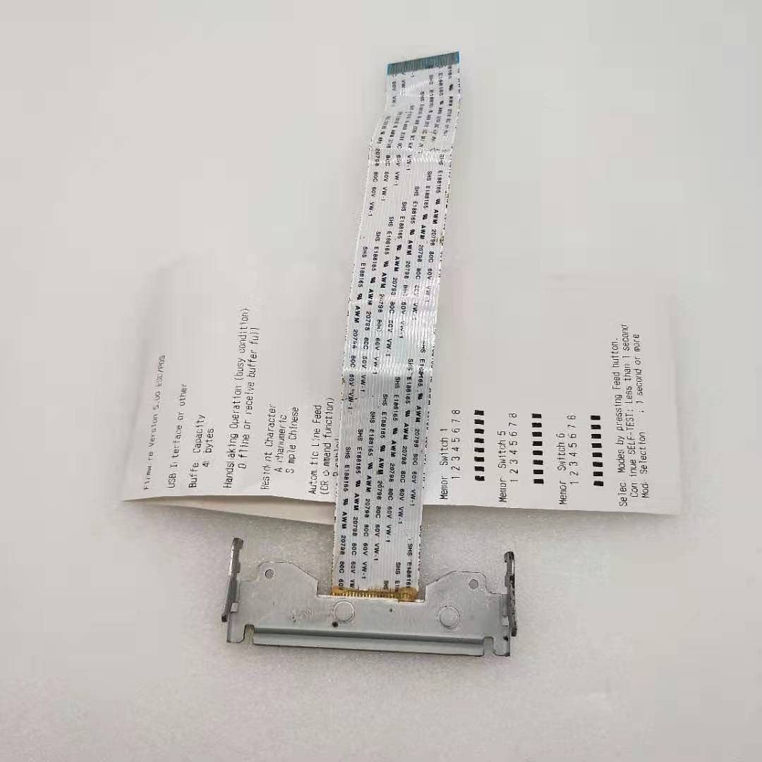 Drukarki Części Akcesoria Głowica drukująca Kompatybilna z Epson TM-T82ii T82ii M267A POS USB Części zamienne do termicznej drukarki pokwitowań