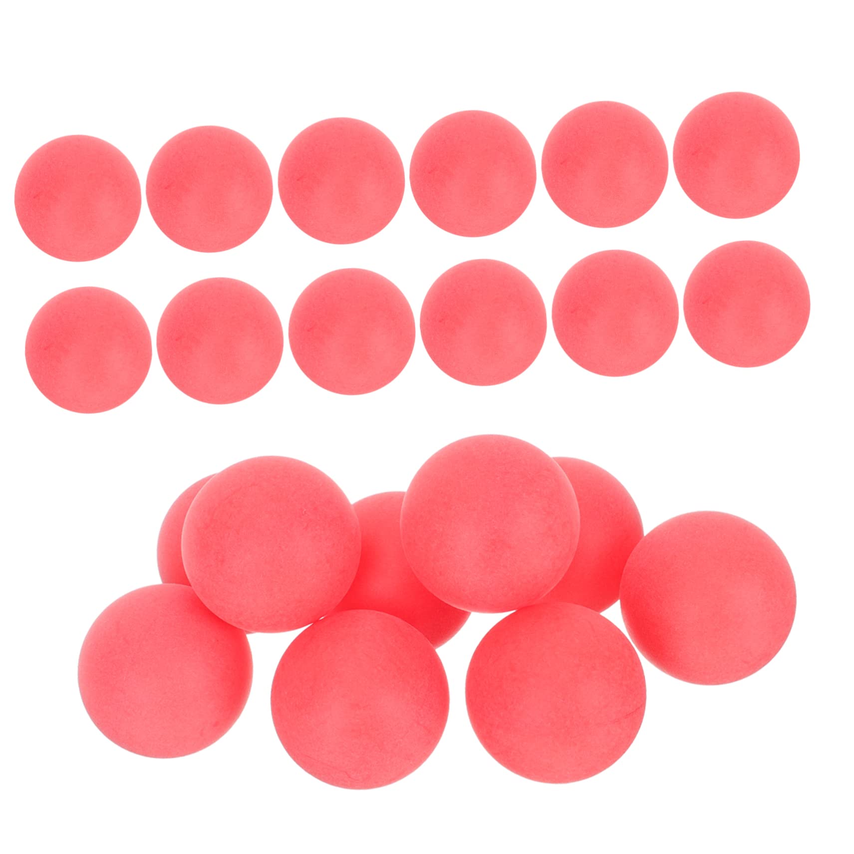 Hemoton Plastic Table Tennis Balls 100pcs Raffle Drawing Balls Bright Party Games Home Entertainment