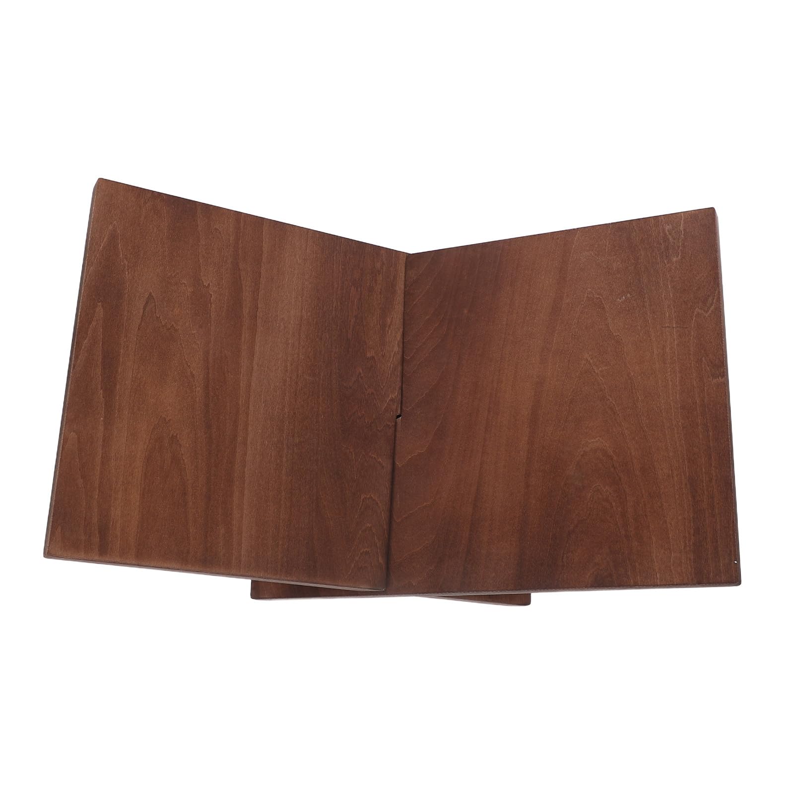 Drewniany stojak do czytania książek: Stojak na książki kucharskie, podręczniki, nuty i tablety, czasopisma – organizer do domowego gabinetu, kuchni, studia, 31,7 cm x 23,7 cm x 19,7 cm