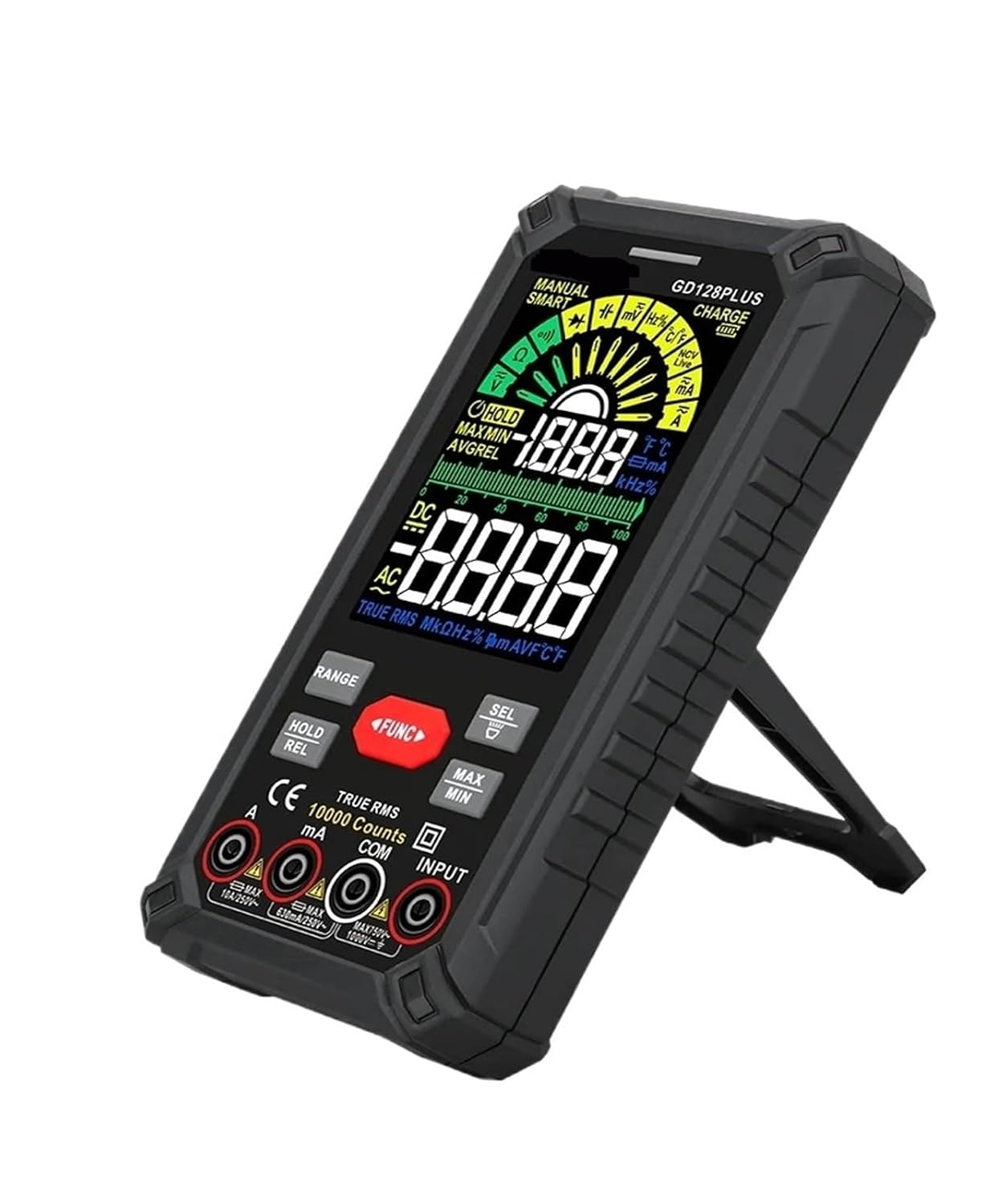 Universal Meter Professional Digital Multimeter True RMS Capacitance Tester Rechargeable Ohm Hz 1000V 10A Multitester Meter Digital Universal Meter