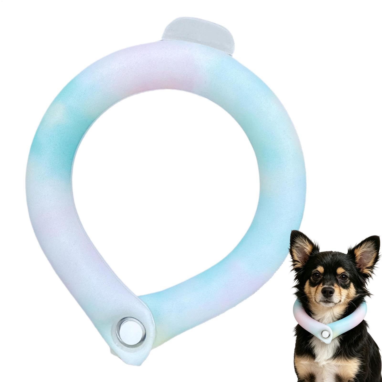 Dog Cooling Collar Heat Relief Puppy Neck Wrap