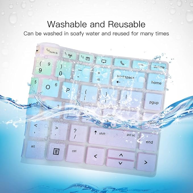 Protector de teclado para HP Elitebook 840 G5 G6 14" miniatura 6