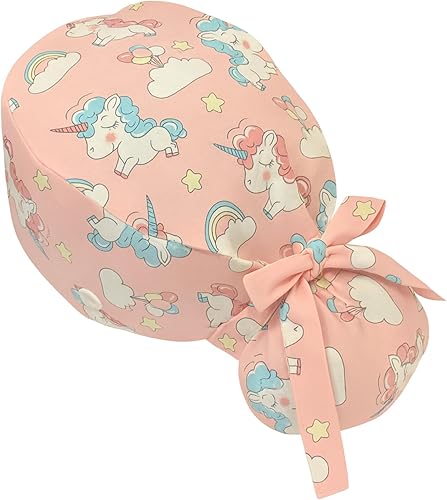 Miniatura 14 de First Lifesaver Cofia de trabajo con botones y un listón, para mujeres con cabello largo