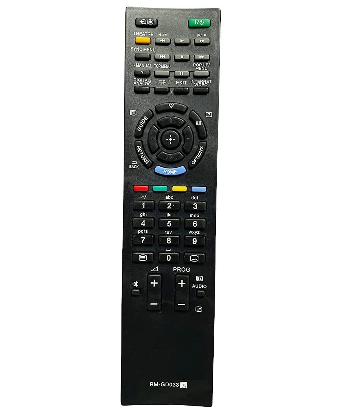 VNQ Remote Compatible with Sony Tv RM-GD032, URC-67 Your Old Remote Must be Same-image-44