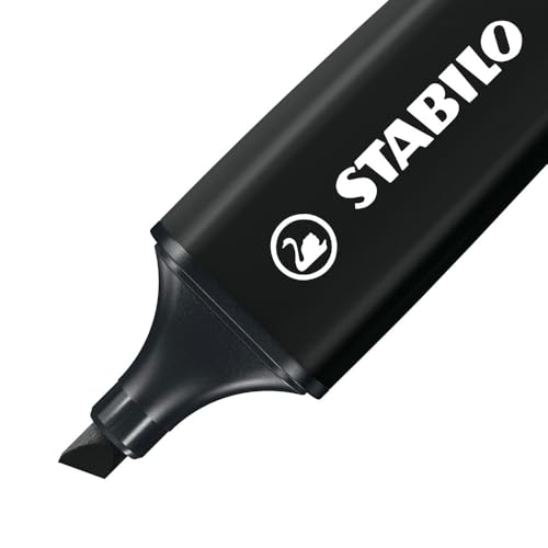 Image of STABILO Aesthetic Highlighter Pen Set || BOSS ORIGINAL NatureCOLORS | Pack of 10 | Black Art Marker