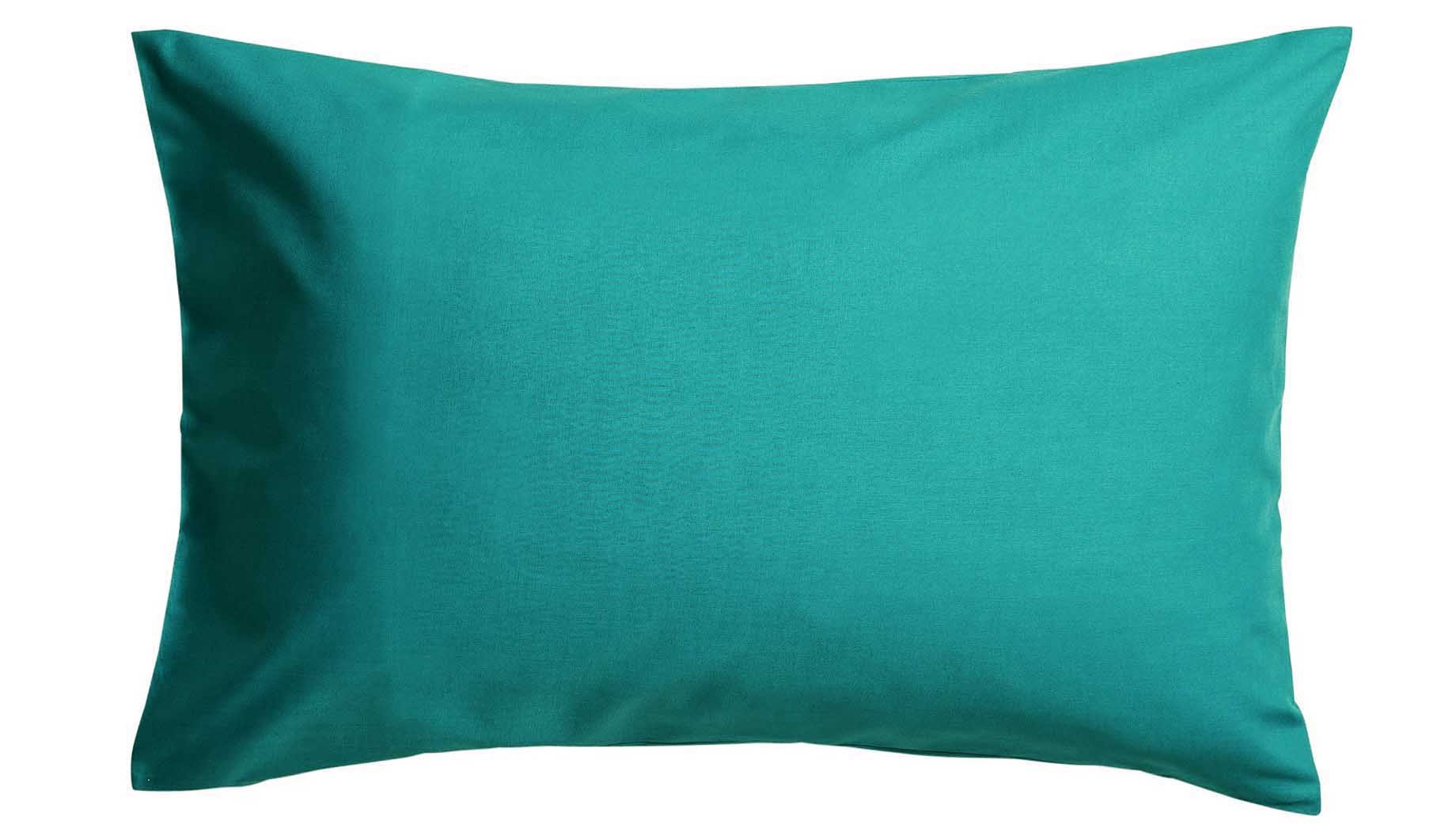 Niys Luxury Bedding Teal - Poly Cotton Pillow Cases - Lightweight, Soft (50Cm X 75Cm) (Pillow Pair, )