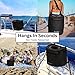 Deluxe Recycles Collapsible Trash Can for Boating and Camping | Large, Durable, and Portable with Inner Bin - 8 Gallons - (Black)