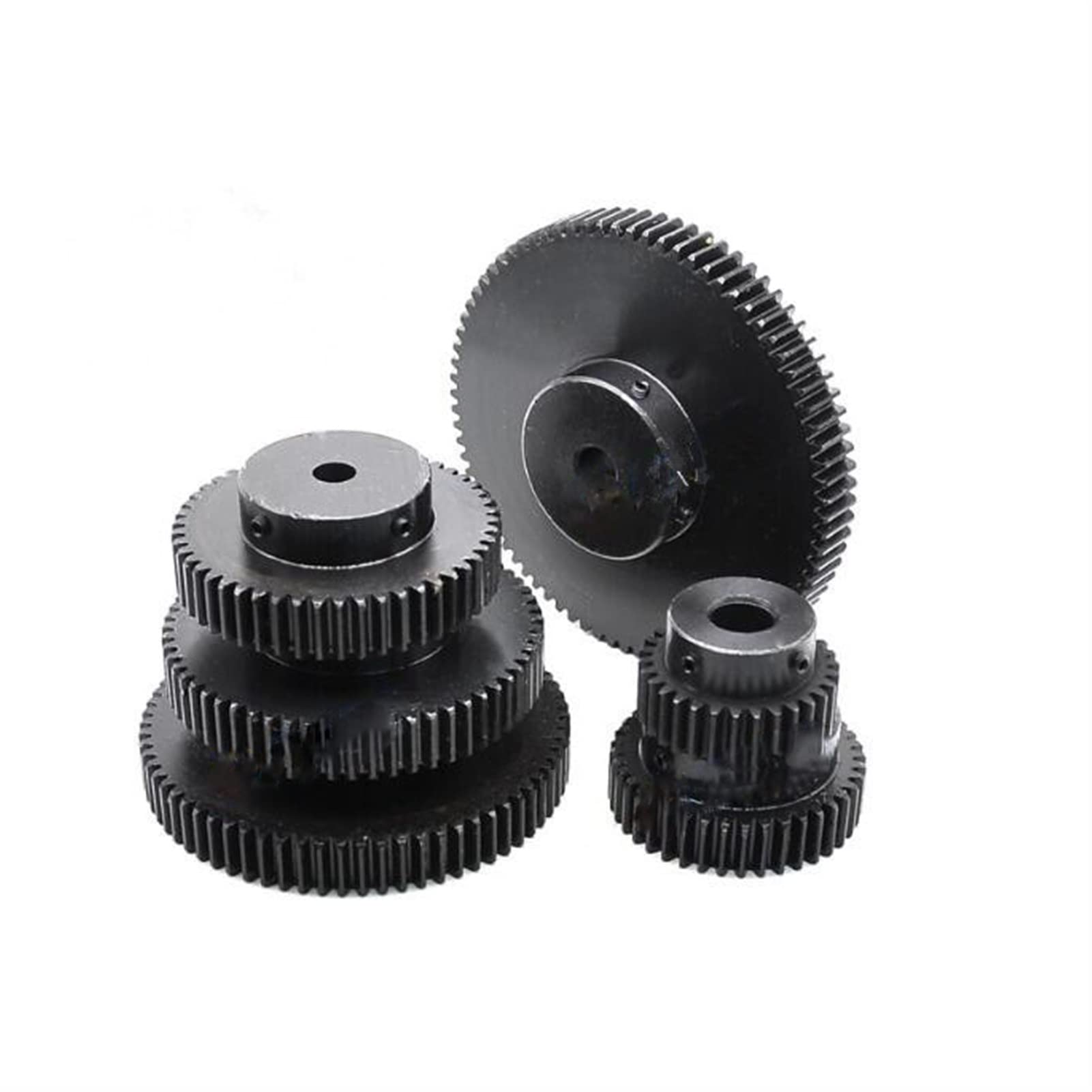 Zahnräder, Ritzel, 1 Stück, 1,5 M, 12 Zähne, 35 Zähne, Stirnradgetriebe aus Metall, 5 mm, 6 mm, 8 mm Bohrung, 1,5 Modul, 15 Zähne, 20 Zähne, 25 Zähne, Ritzel, 45 Zähne, Stahlgetriebe, Bohrung, Welle(1