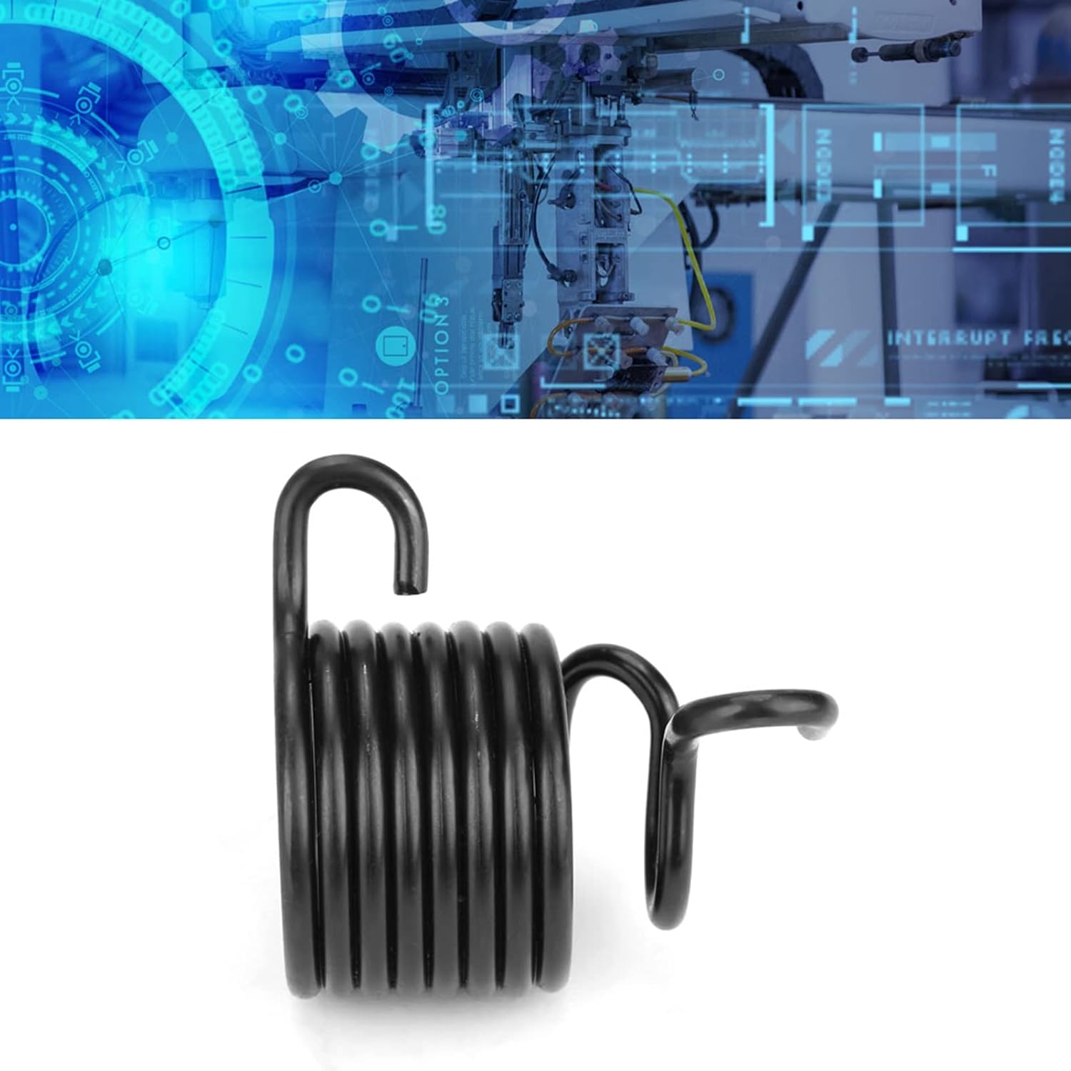 Air Hammer Retaining Spring, Air Chisel Hammer Spring Central Pneumatic Air Hammer Replacement Chisel Spring Carbon Steel Air Hammer Attachments for 150 190 250 Pneumatic Hammer