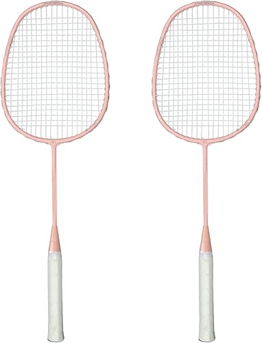 Juego de raquetas de bádminton para juegos de patio trasero al aire libre, juego recreativo, principiantes, deportes, raqueta de bádminton recta con