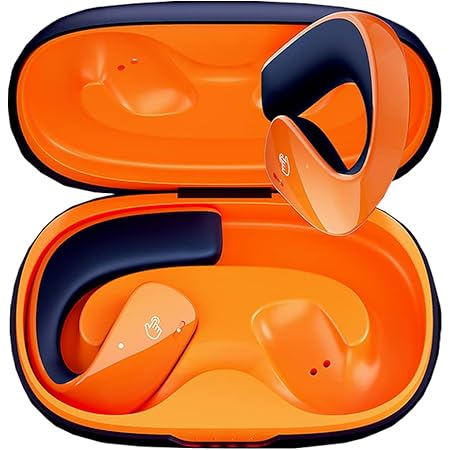 Luisport Open Ear Bluetooth Headphones Wireless Headphones Bluetooth Earbuds Wireless Earbuds Bluetooth Earphones Wireless Earphones (T22-Orange)