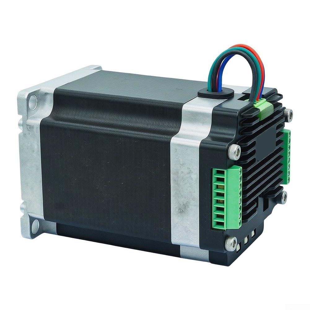 Para mks SERVO57D motor paso a paso driver Closed-Loop FOC RS485 CAN para Modbus para motores NEMA 23 57 mm 3000RPM carcasa de aluminio (motor (RS485))