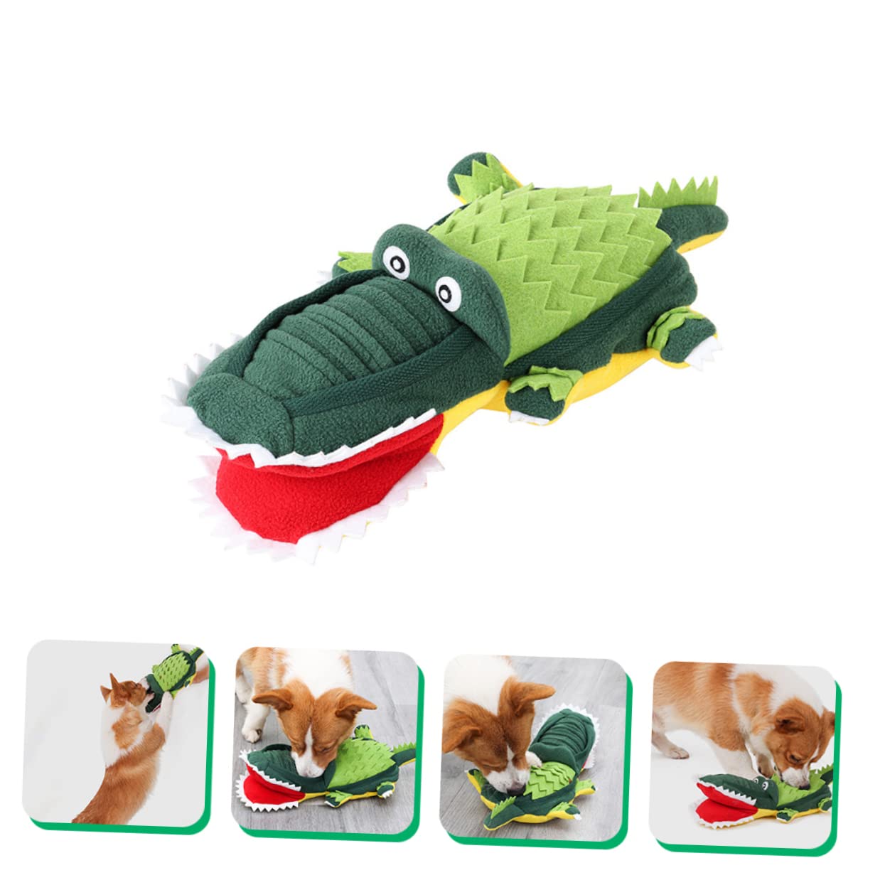 Juguetes Olor para Perros Juguete Molar De Peluche para Cachorros para Esconder Comida y Entrenamiento para Jugar Casa o Jardín