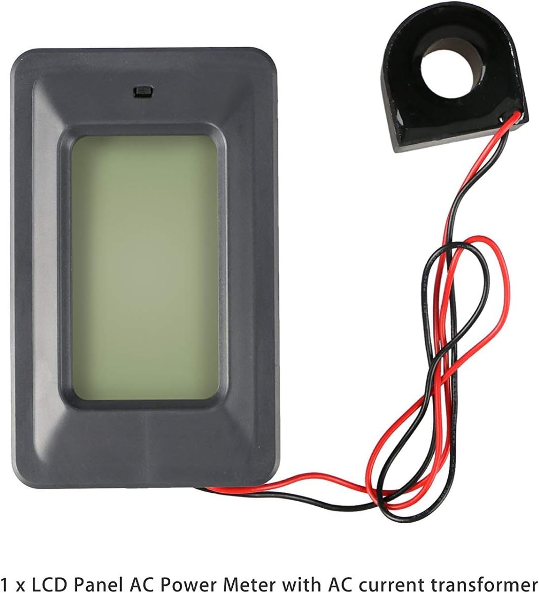 AC Multimeter 6in1 Combo Meter Voltage 110V 220V Current 100A Power Factor KWH Frequency Multifuction Tester