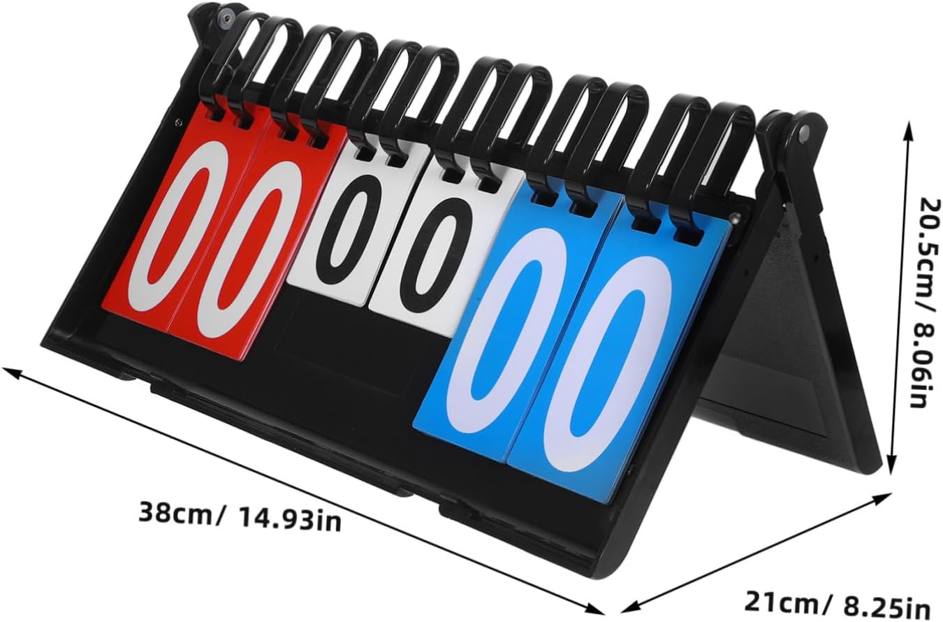 GANAZONO Professional Basketball Scoreboard and Flip Scoreboard for Sports Games