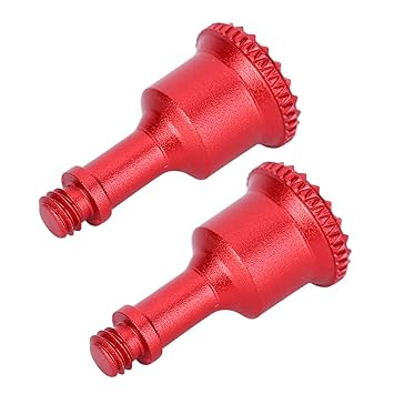 0.8''*0.4'' Drone Thumb Rocker, Remote Control Thumb Rocker, 2 Colors Men for 2(red)