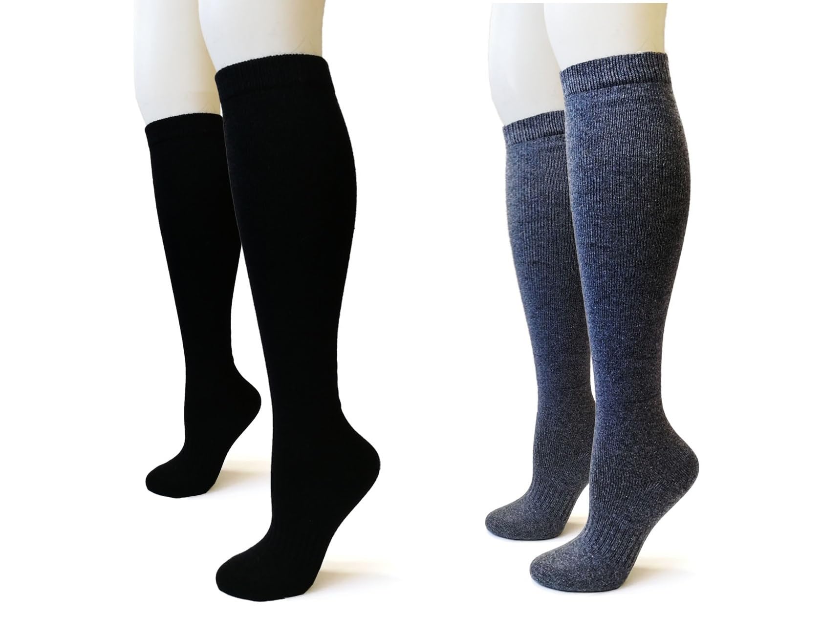 Pure Cashmere Knee High Socks