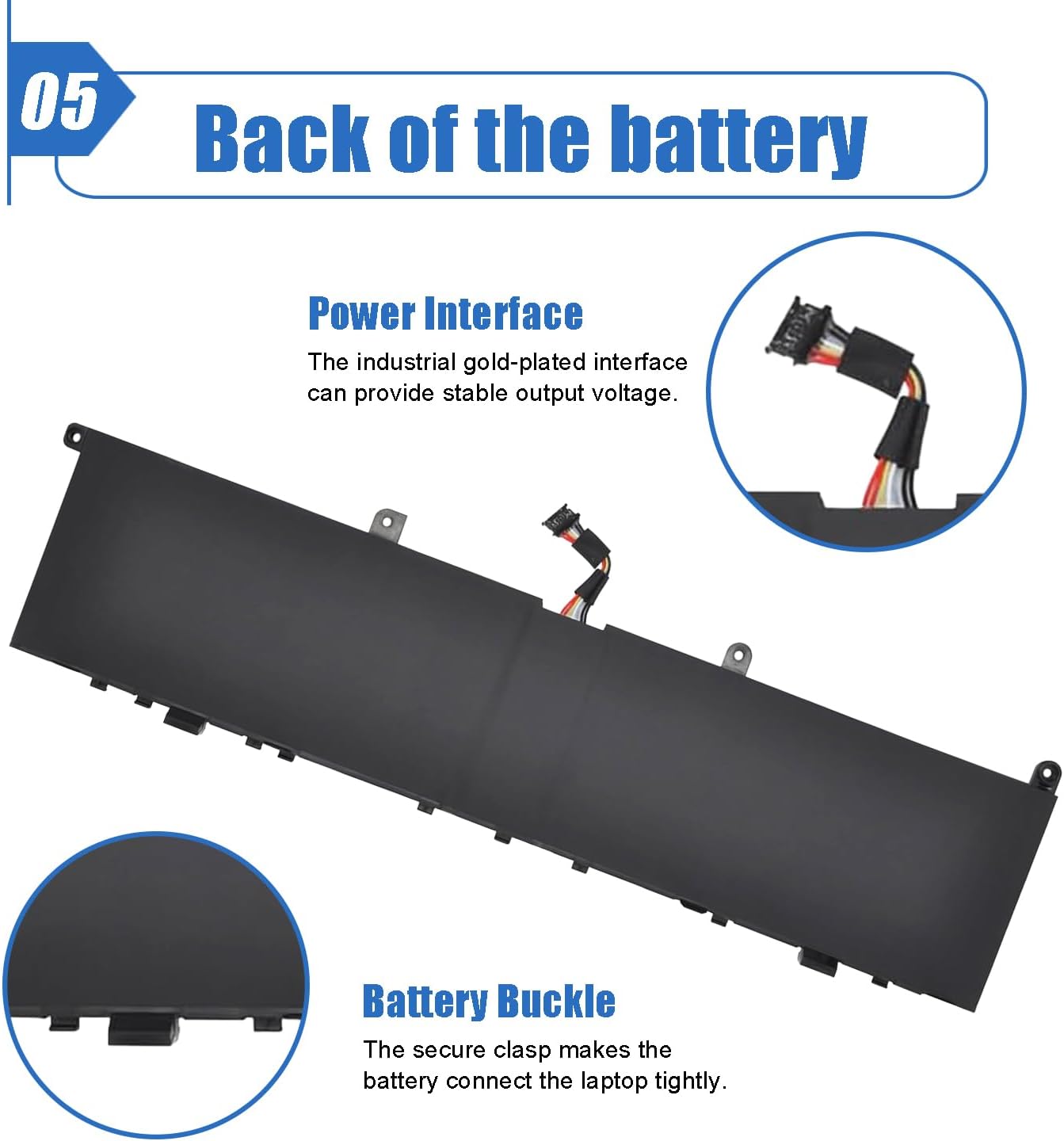 80Wh L17C4P72 Laptop Battery Replacement for Lenovo ThinkPad X1 Extreme 1st Gen/2nd Gen ThinkPad P1 1st Gen/P1 Gen 2 Series L17M4P72 SB10Q76928 L18M4P71 SB10S57317 01YU911 01AY968 15.36V 5235mAh