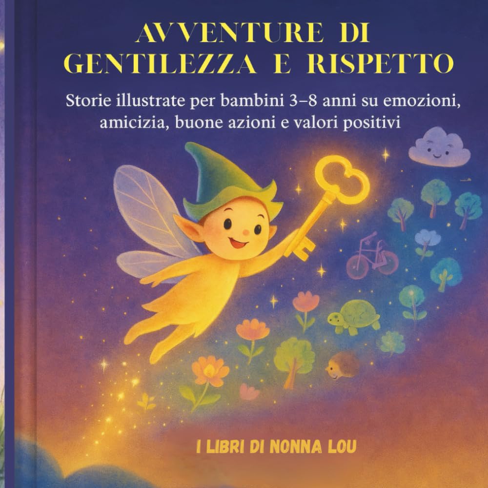 AVVENTURE DI GENTILEZZA E RISPETTO: Storie illustrate per bambini 3 - 8 anni su emozioni, amicizia, buone azioni e valori positivi.