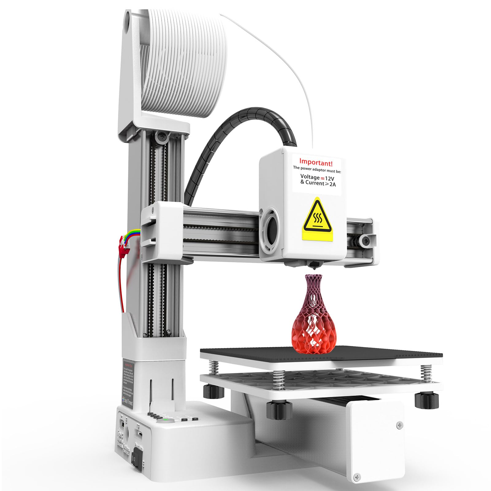 Kavolet EasyThreed K10 – Mini-3D-Drucker, Desktop-Gerät für, 100 X 100 X Mm, Heimunterricht (EU-Stecker)