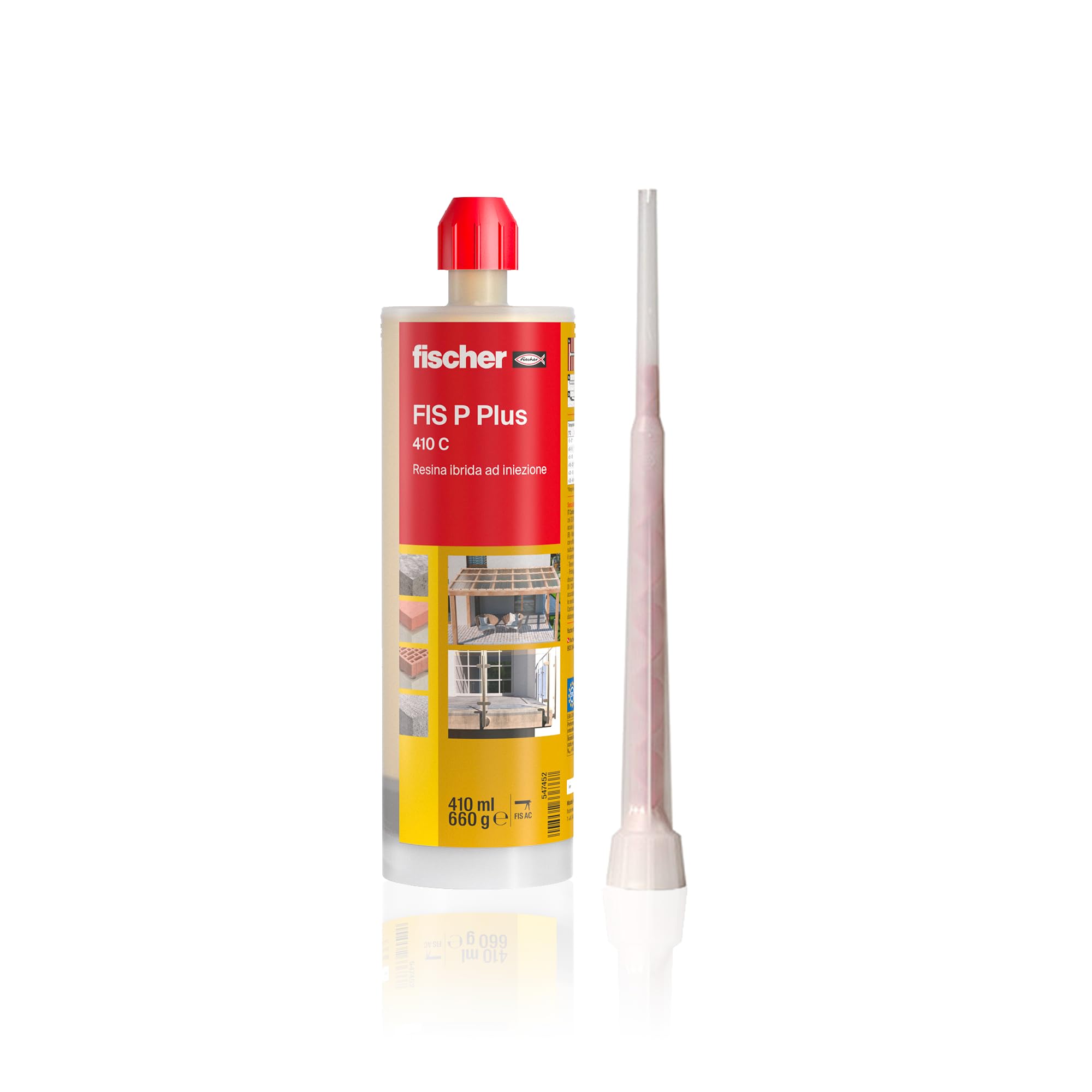 Fischer Tassello Chimico FIS P PLUS 410 C Resina Poliestere 410ml