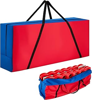 Costzon Giant 4 in a Row Game Carrying Bag (Game Not Included), Carry and Storage Bag for Jumbo 4-to-Score Giant Game Set, Easily Transport/Store, Life Size Yard Game Connect Game Storage Case