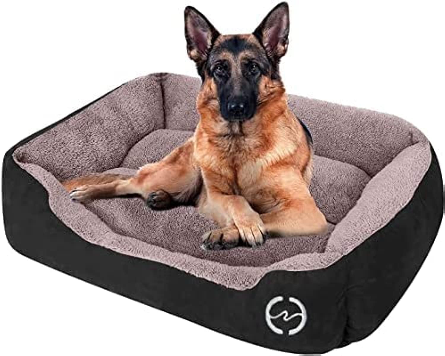 Z123 RED COLOUR Dog Bed Pet Medium Large Dogs Washable Oversized Mat Crate Kennel (XL 80×65×17)