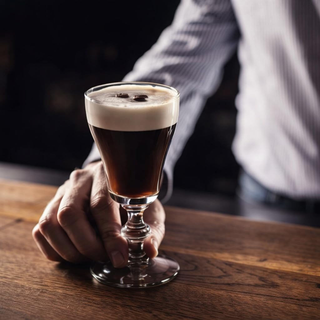 Authentisches irisches Kaffeeglas (San Francisco Classic), 2-teiliges Geschenkbox-Set