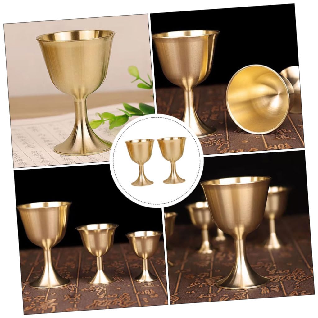BESTOYARD 6pezzi Tazze Decorativa Per Offerte Buddiste Bicchieri Multifunzionali Per Cerimonie Religiose e Uso Domestico Design Elegante e Resistente