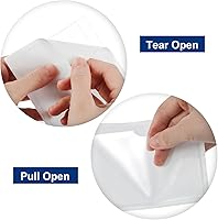 Vista 3 de Paquete de 30 bolsillos autoadhesivos para tarjetas de índice, con apertura superior, tarjetero ideal para organizar y proteger tus tarjetas