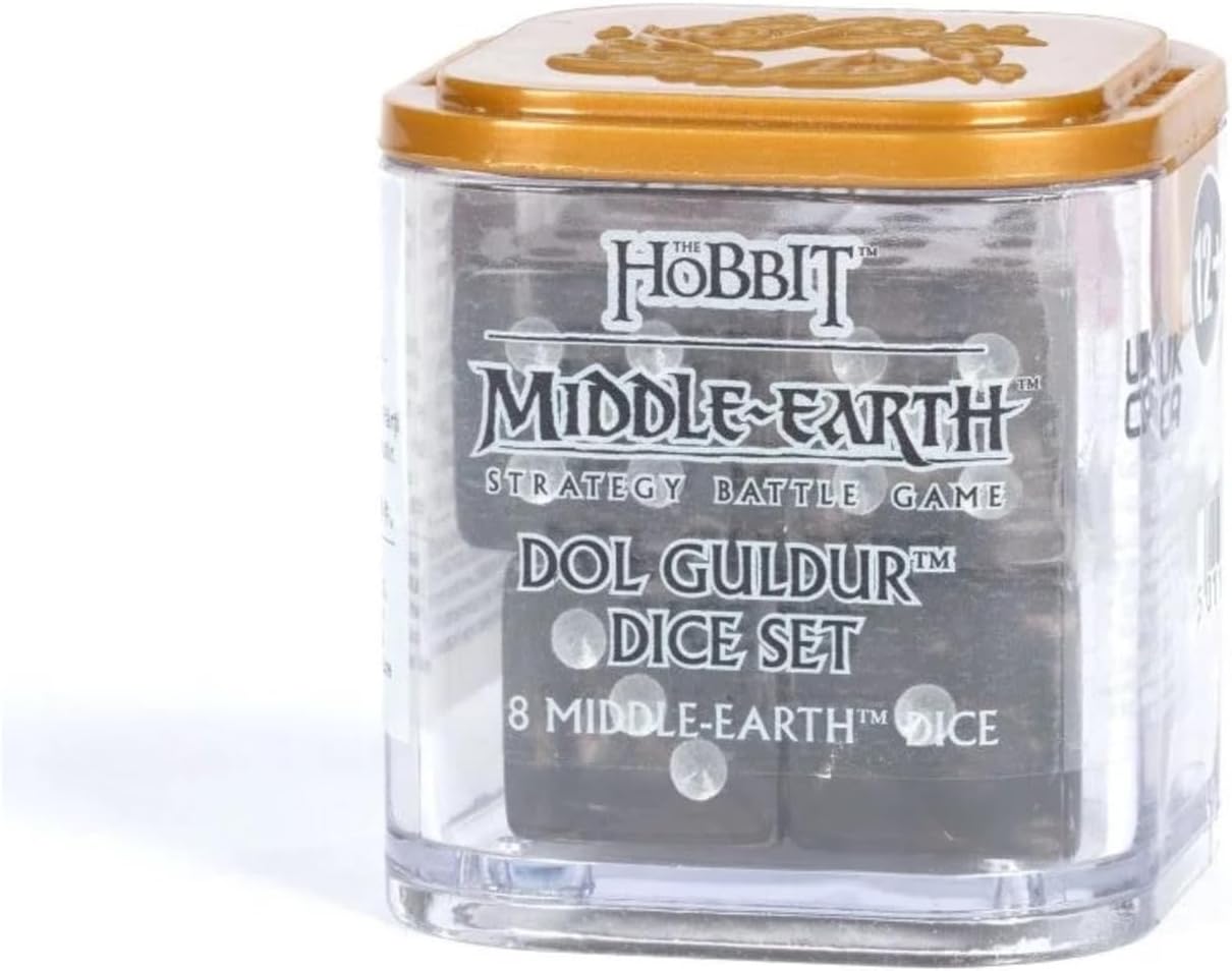 Games Workshop - Middle Earth Strategy Battle Game: Dark Powers of Dol Guldur Dice Set