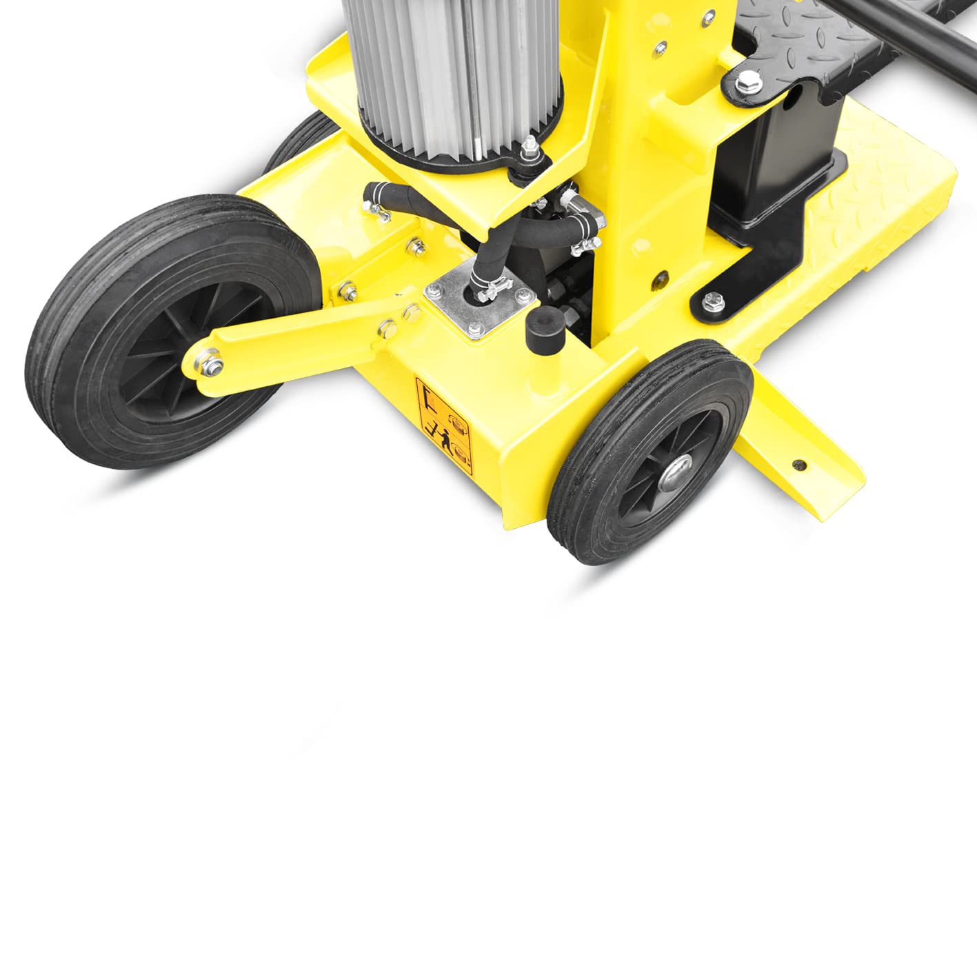 BAMATO HO-12PRO Holzspalter mit Elektroantrieb | 12 Tonnen Spaltkraft | patentierter Spalttechnik | Vario Spalt System | Schwenkbarer Spalttisch | Spalter für Kurz- & Langholz