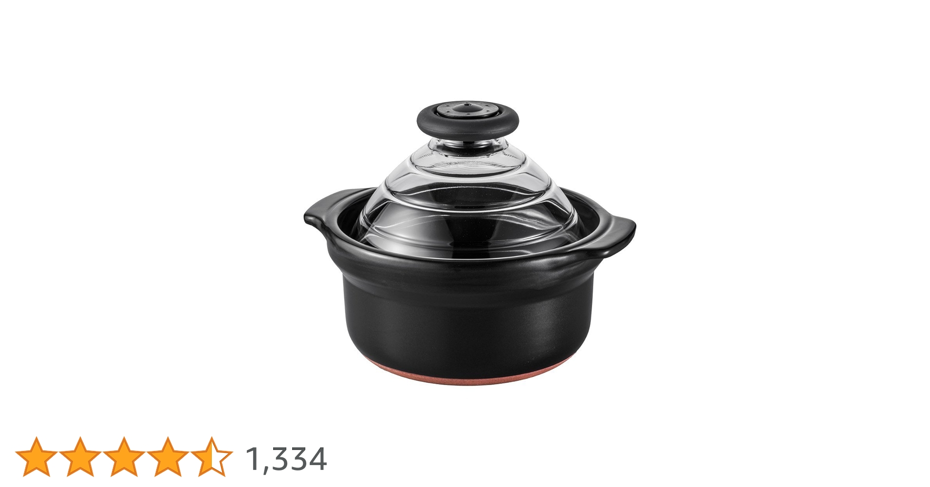 HARIO ハリオ フタがガラスのご飯釜 2〜3合用　ブラック GN-200B Amazon｜HARIO(ハリオ) フタがガラスご飯釜 ブラック 2-3合 萬古