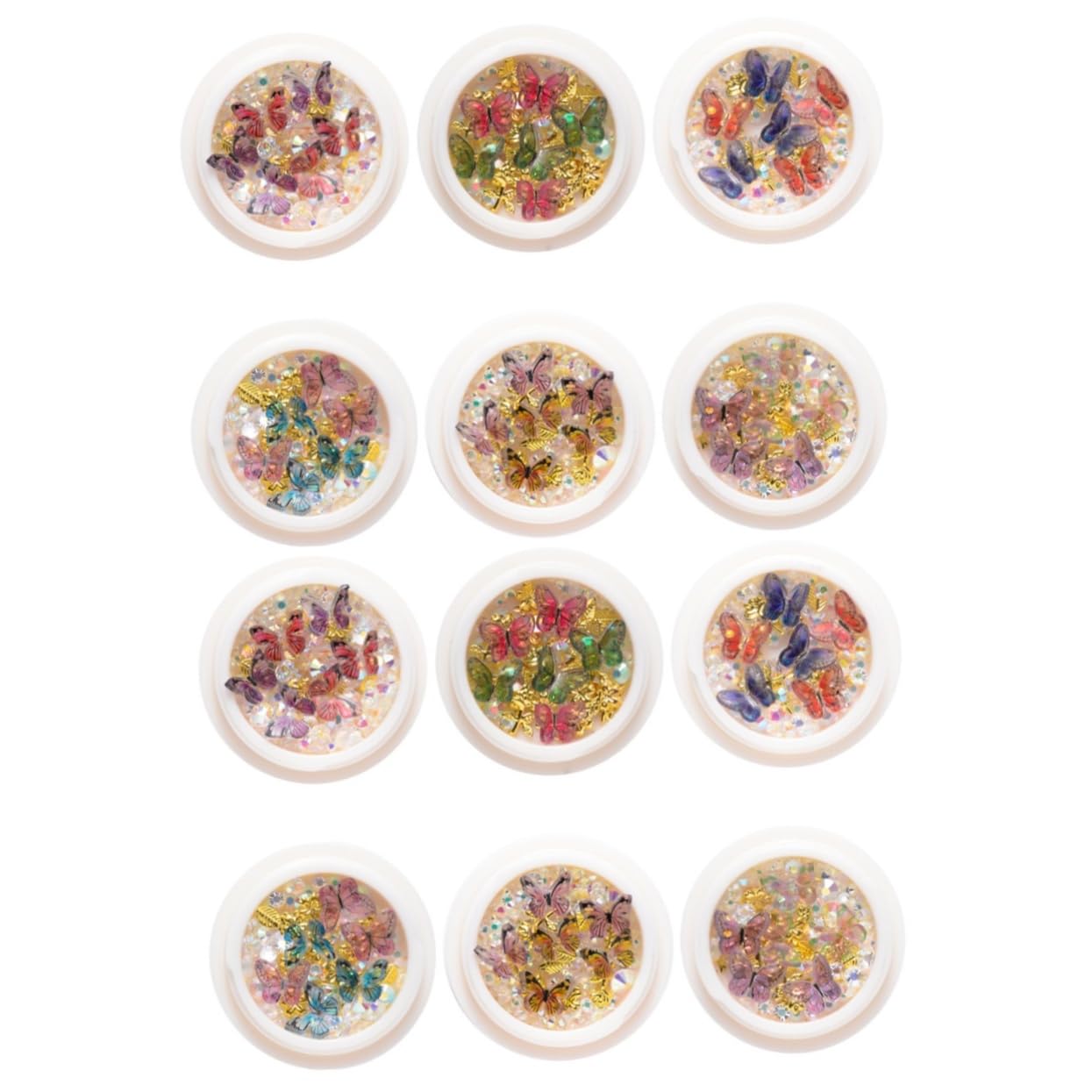 Accessoires pour manucure Healvian boîte de rangement pour stickers et paillettes