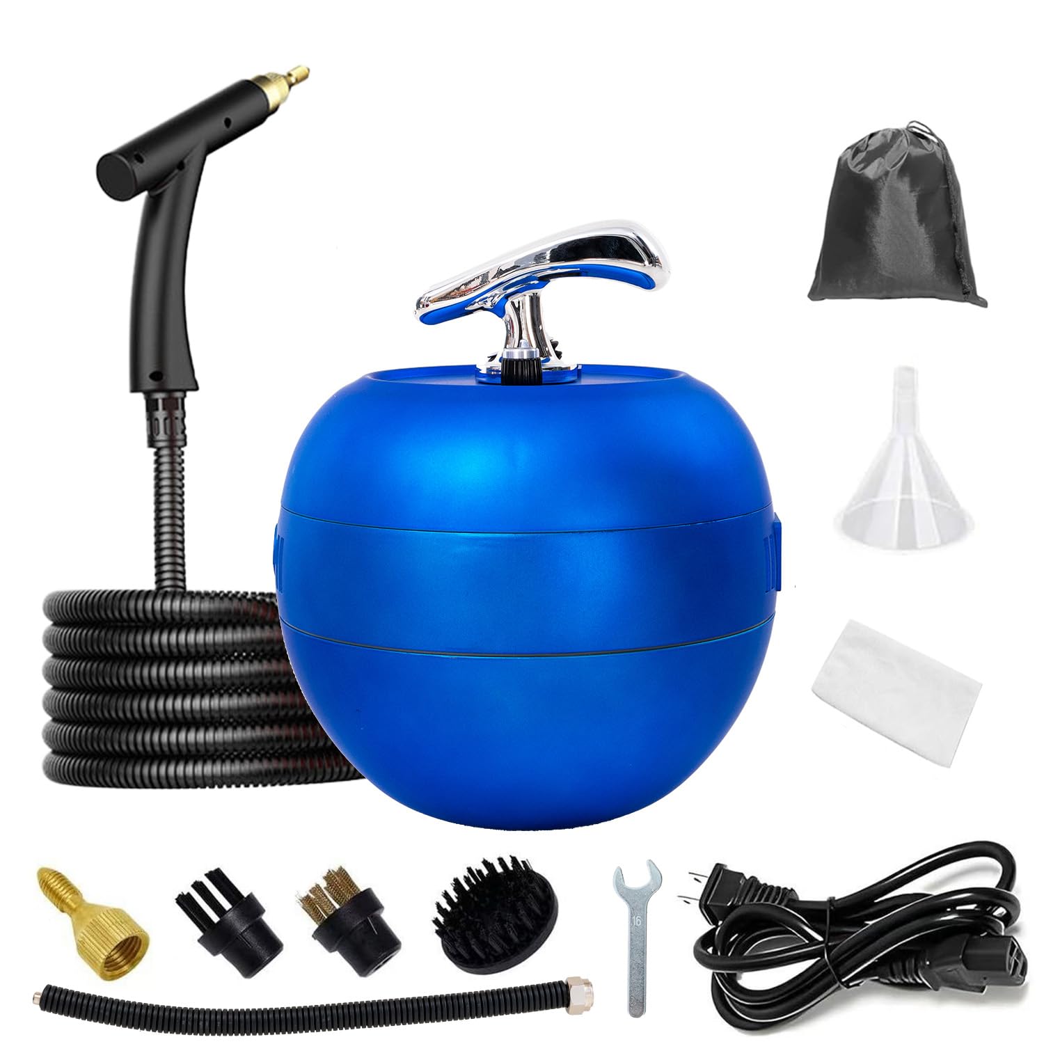 OUTIGO Dampfreiniger Tragbarer, Hochtemperatur Reinigungsmaschine für Küche, 2000w, Eliminates Grease Fett und Öl in vielen Bereichen der Küche, Auto, Böden, Möbel, Glas,Fliesen.