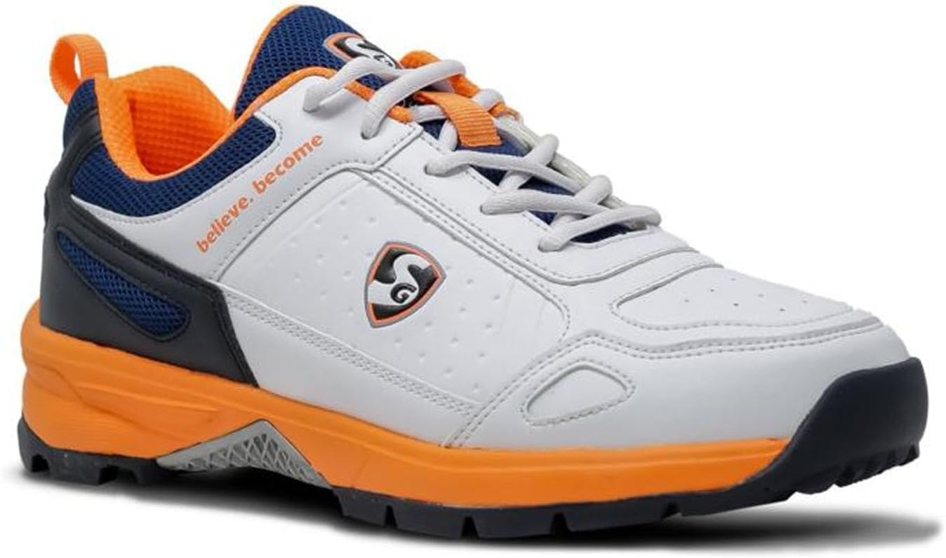 SG Club 6.0 Rubber Spikes Cricket Shoes