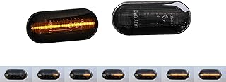 Dynamische Sequentielle LED Seitenblinker Blinker Laufeffekt Smoke Dunkel 0611LG