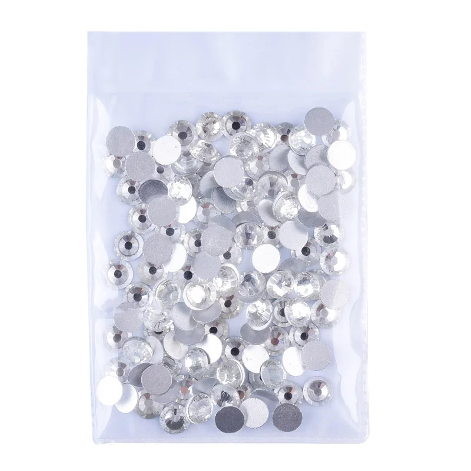 Hotfix Strasssteine Flatback Strasssteine, Kristall AB Glitter Strass Glas Nicht Flatback Diamant Nail art Dekorationen for dekoration 140 stücke