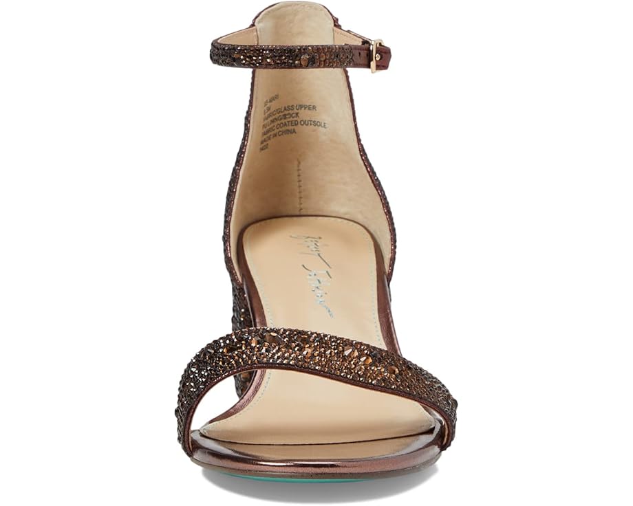 Blue by Betsey Johnson Mari Heeled Sandal - Top View