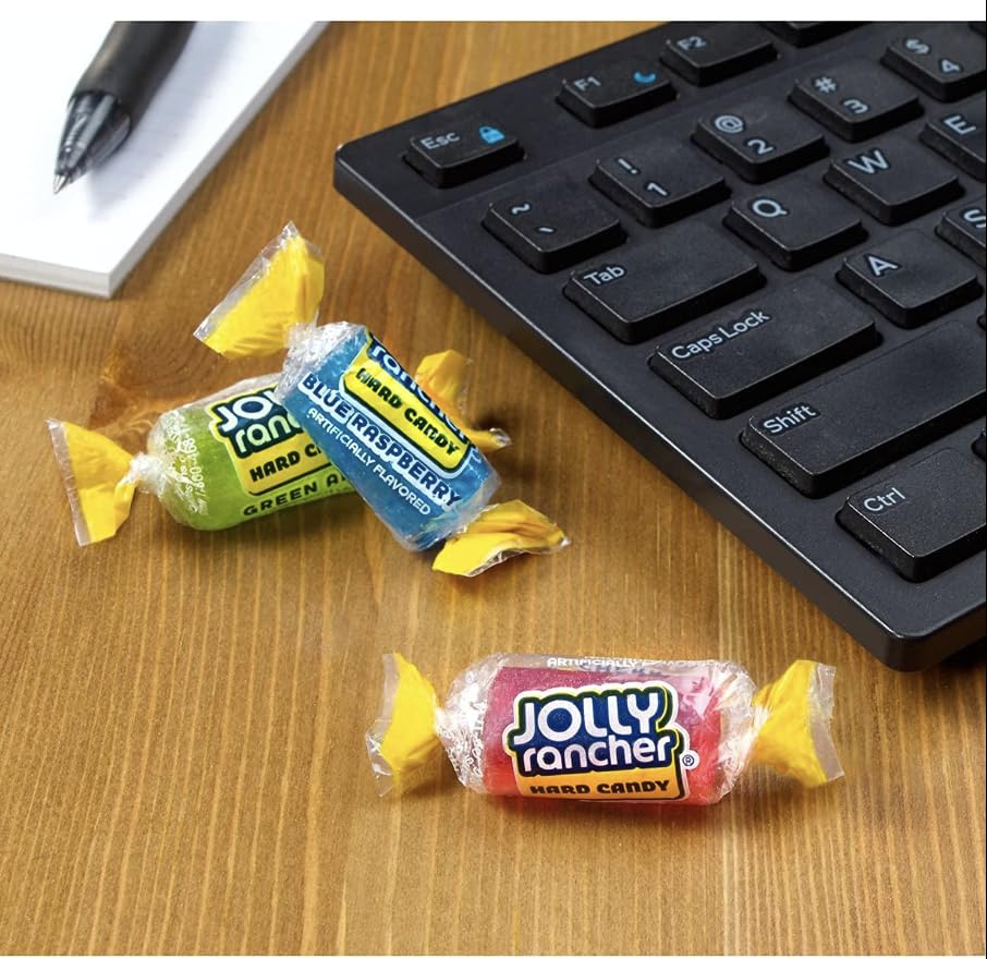 Miniatura 7 de Jolly Rancher - Caramelo duro original Jolly Rancher, 1 libra (envuelto individualmente)