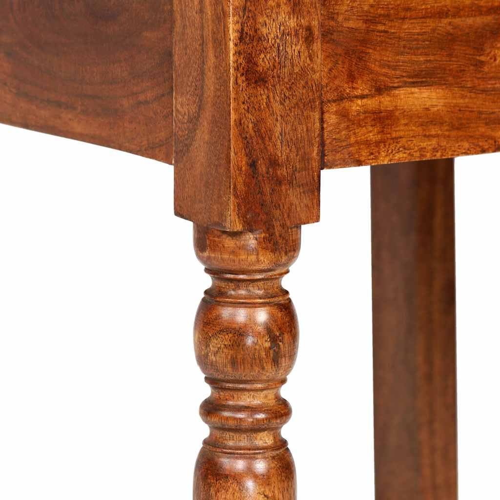Générique Set di 2 sedie da pranzo in legno di Acacia Massiccio Miele | Dettagli in ghisa, fatto a mano, facile da montare, pulizia a umido, 110 kg per sedile