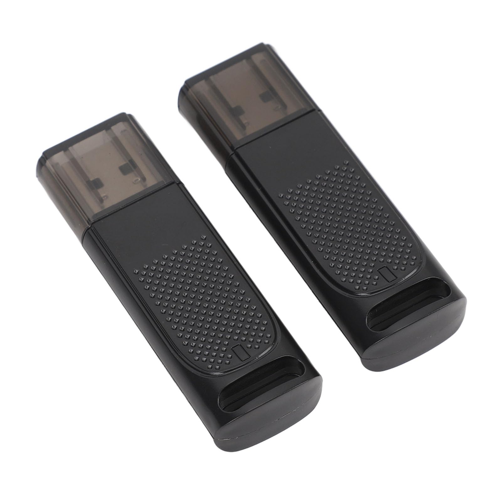 Dongle del Receptor Inalámbrico de VR, ABS del Receptor del Dongle del USB de 2PCS VR Ampliamente Compatible para la PC (Negro Transparente)