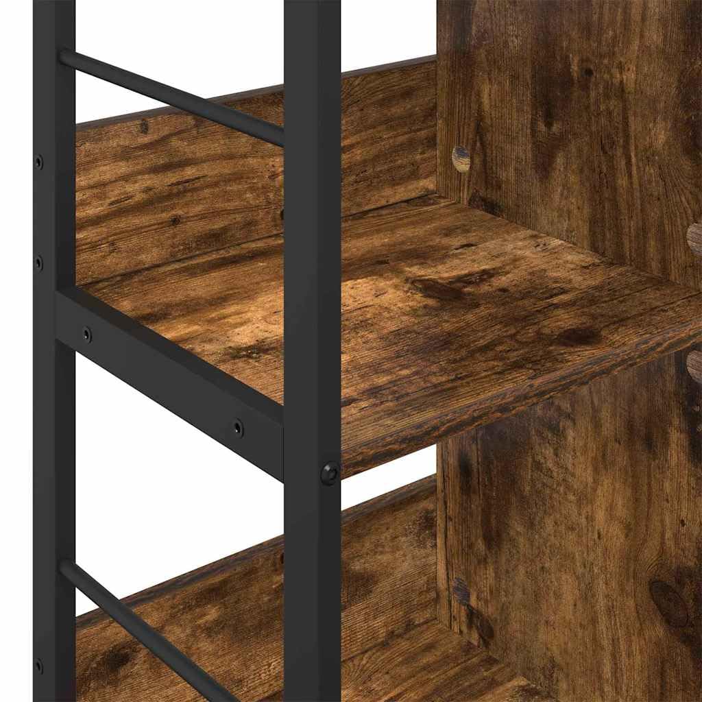Generisch Bücherregal Geräucherte Eiche 102 x 32 x 72,5 cm Holzwerkstoff,Möbel,Regalsysteme,Bücherregale Bücherschränke-884014